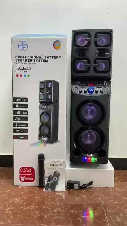 Dual Inch Wooden Subwoofer Ultimate Outdoor Speaker