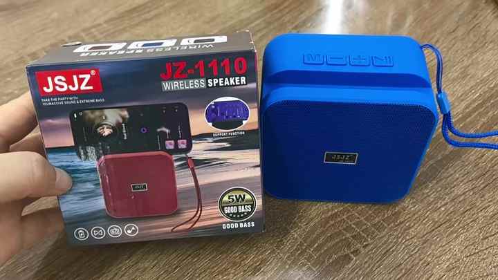 Altavoz Inalámbrico Portátil Mini BT JZ-1110, Radio FM/TF/USB