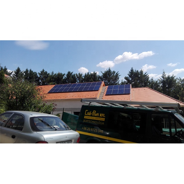 Система крепежных кронштейнов на крышу от солнечной панели