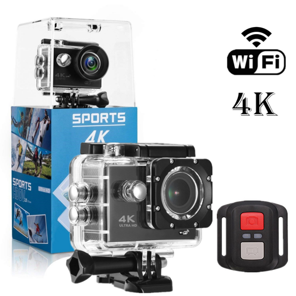 4k Спортивная камера Wifi 16MP 170D Спорт DV Go Водонепроницаемый Pro Экстремальные виды спорта видео велосипед шлем автомобильная камера DVR