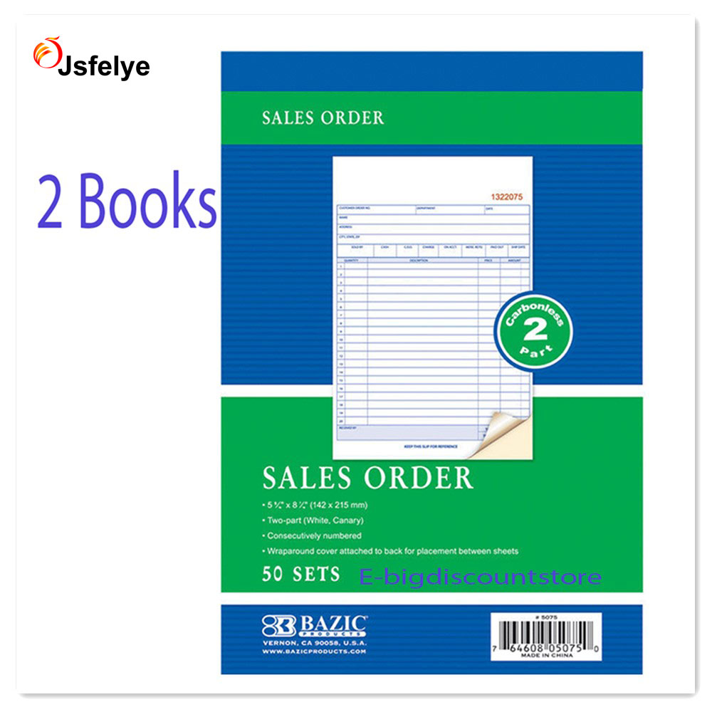 2 часть Carbonless продажи Заказ запись получения форма счета-фактуры
