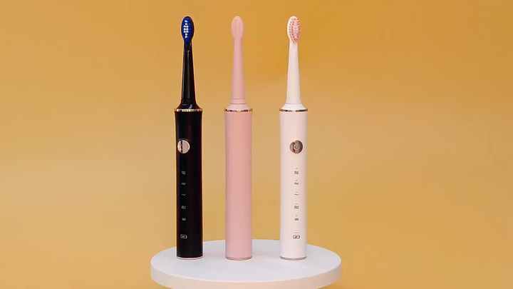 silent vibrating toothbrush Trojan Her Pleasure Latex Condoms with Spermicidal Lubricant, 12 ct main image 1