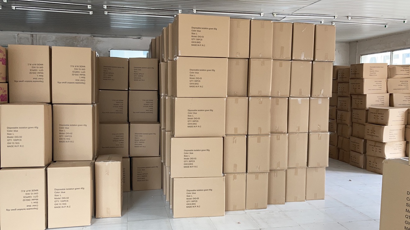 Steriele Beschikbare Chirurgische van het de Kleren Ééndelige Ziekenhuis van het Toga'sgordijn de Stoffenppe ISO 1