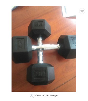 Аксессуары для фитнеса/резиновые шестигранные гантели ASJ-P014