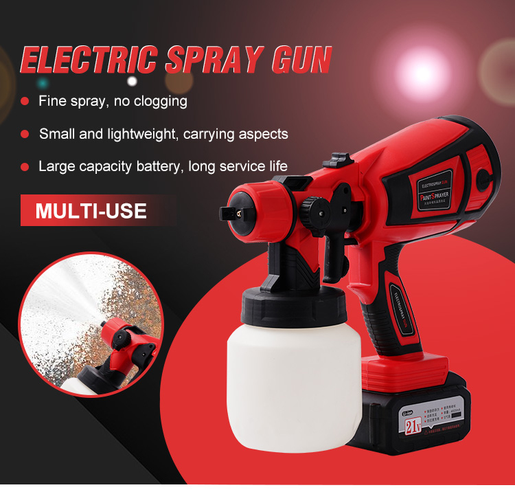 Pistolet à Peinture électrique MAXPRO 550W – Pulvérisateur Avec Réservoir 800ml