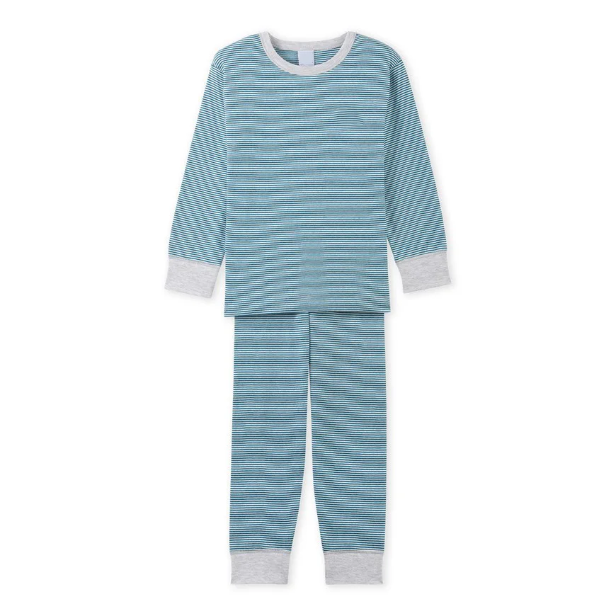 Дешевое хлопковое Ночное платье в китайском стиле для мальчиков, пижама, одежда для сна