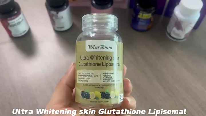 wins town ultra whitening skin glutathione liposomal ultra whitening skin Glutathione liposomal collagen capsules vitamin C  mulberry lemon juice powder capsule tablet pills| Alibaba.com