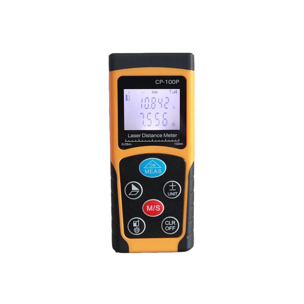 Laser Distance Meter High Precision Range Finder Area Volume Measurement 100m