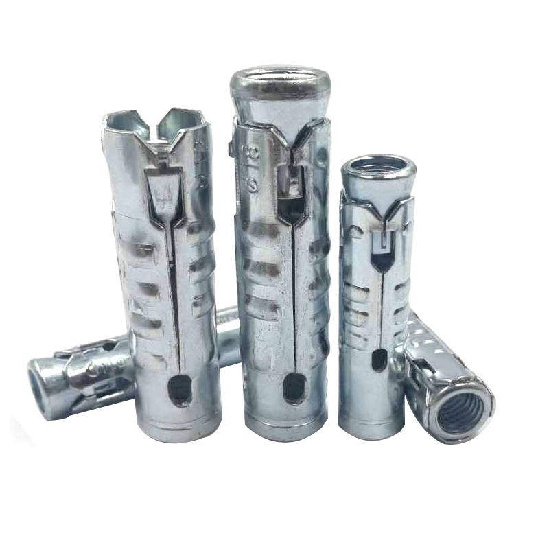 鱼鳞拉爆吊顶整体膨胀螺丝连体膨胀塞多孔砖泡沫砖