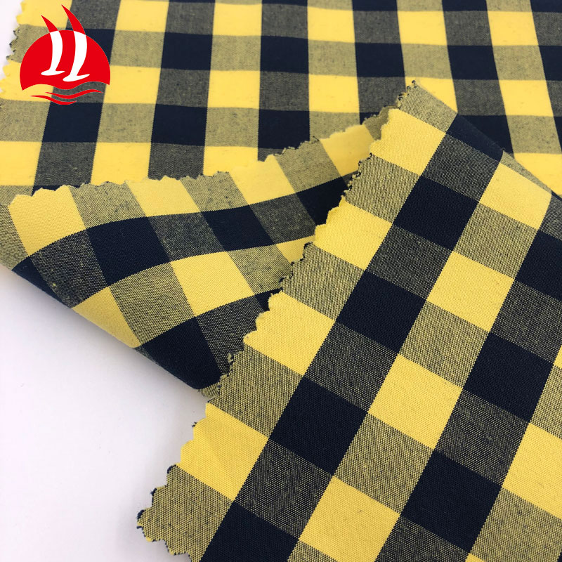 Итальянский хлопок мужская рубашка ткань