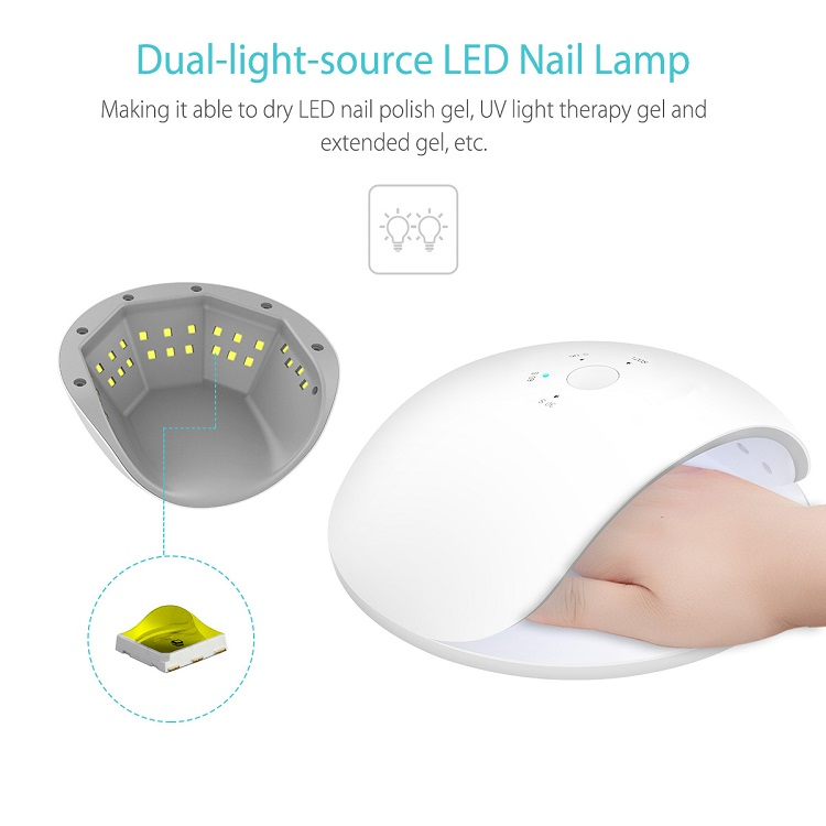 LED portable 48W UV nail drying lamp nail care lamp