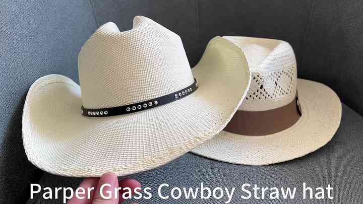 Mexico Coloful Cattleman Style 100% Handmade Woven Cowboy Wheat