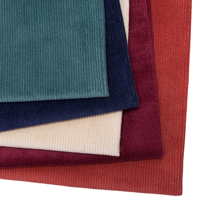 100% хлопок 14 14W Двойной нитью ямы полосы стрейч вельветовый модный тканевый блейзер