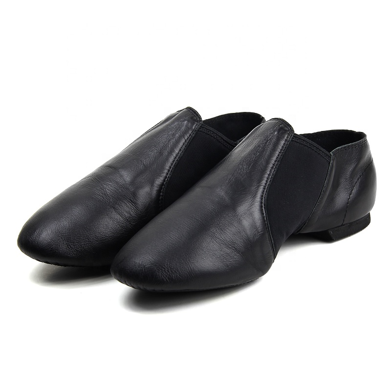 Jieruiya Leather Jazz Dance Shoes Slip-On for Women//Big Kid