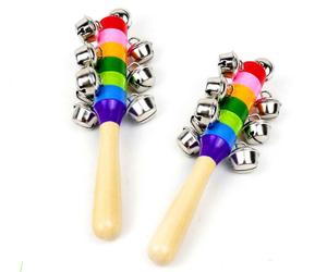 wooden bell rattle