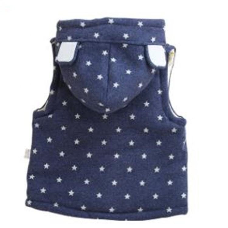 Прямые продажи с фабрики, дешевый детский хлопковый жилет с капюшоном для весны