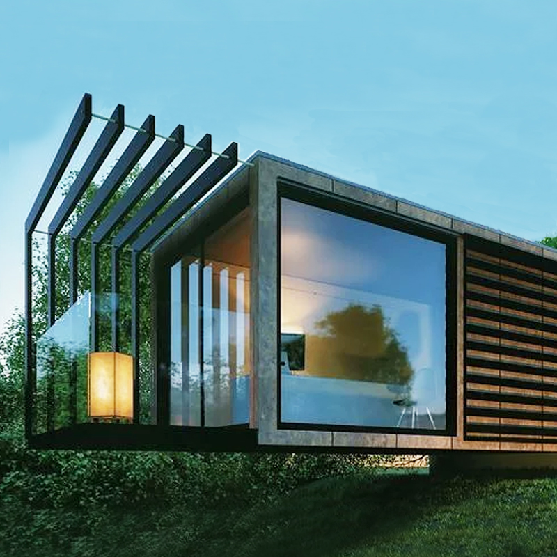 модульное остекление. стеклянный домик. стеклянные модульные. павильоны из стекла. зеркальный фасад здания.