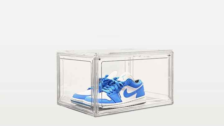 Acrylic Shoe Box - Clear Display for Air Jordan Sneakers