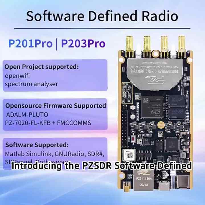 PZSDR P201Pro SDR Development Board Kit with AD9361 - Transmitter