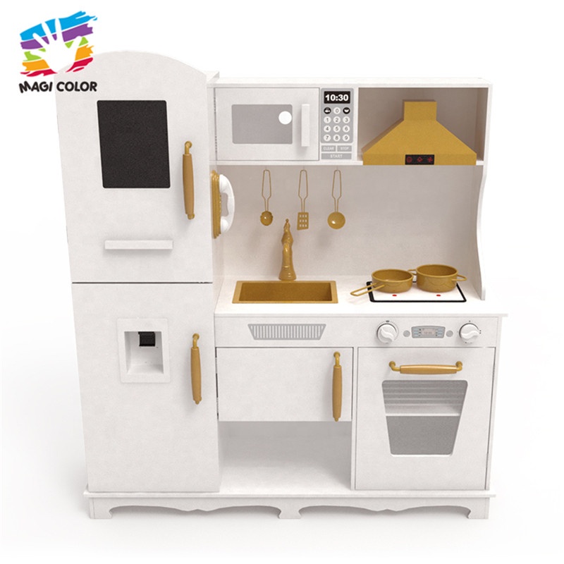 Рождественские реалистичные огни, звуковой подарок, ролевые игры, приготовление пищи, деревянные кухонные игрушки, наборы для девочек и мальчиков W10C544B