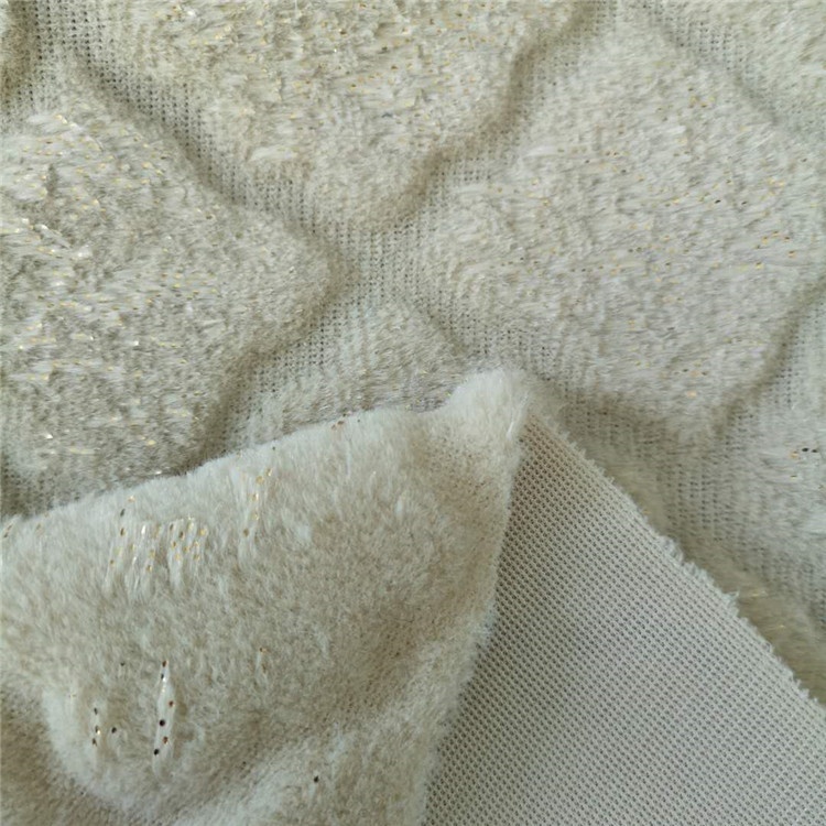 Роскошная короткая плюшевая бархатная ткань для одеяла