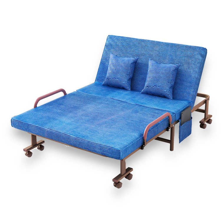 Раскладная кровать из металла