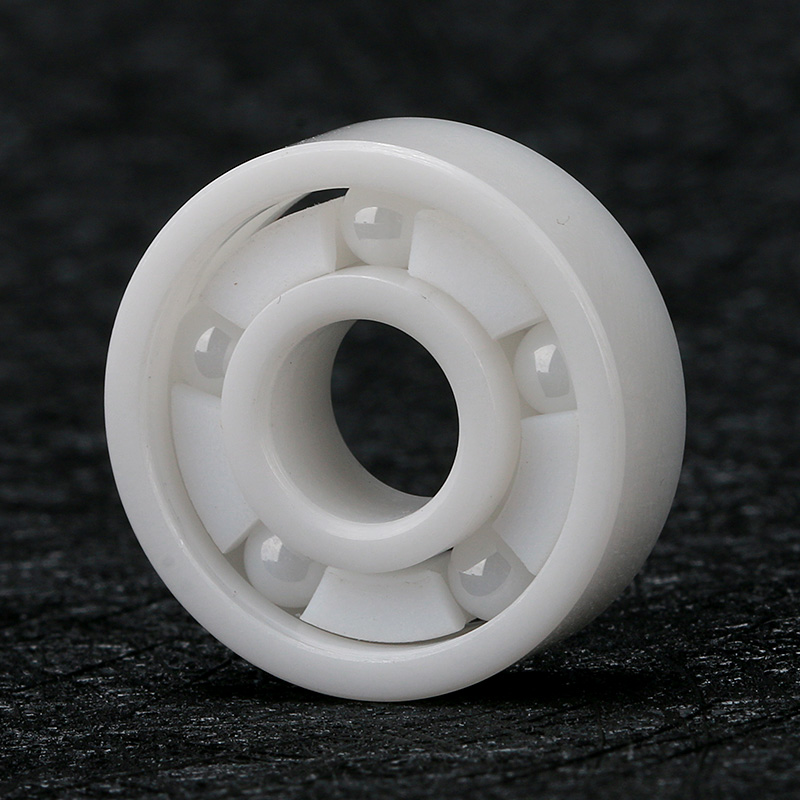 Customized logo ABEC3 P6 grade Aluminum box packaging 8pcs 8*22*7mm size 608zz 608-2rs Skateboard Ball Bearing