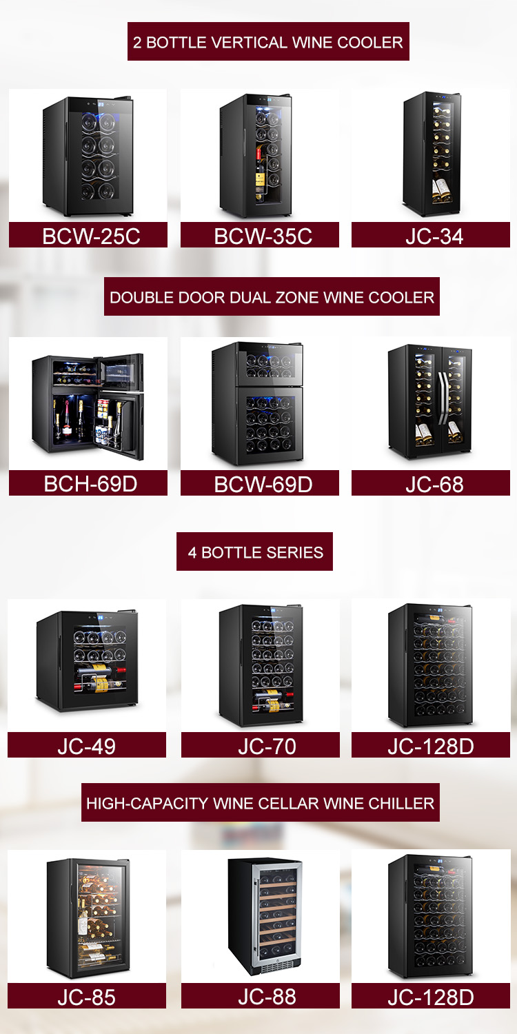 18 botlles best ce rohs red wine wooden cellar wine fridge refrigerator for sale