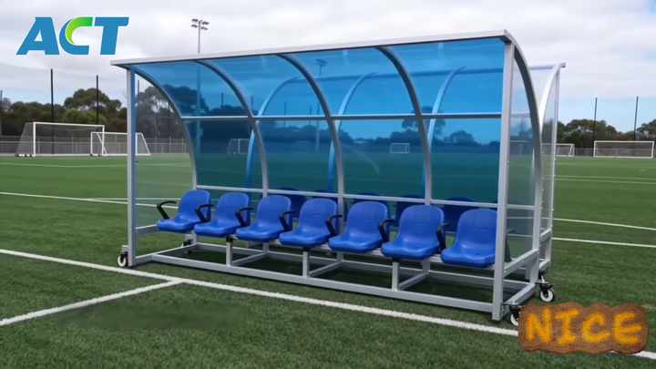 Sièges De Stade FORZA En PEHD – Résistants Aux Intempéries, 7 Couleurs Dispo, Pour Abris Et Bancs De Touche !