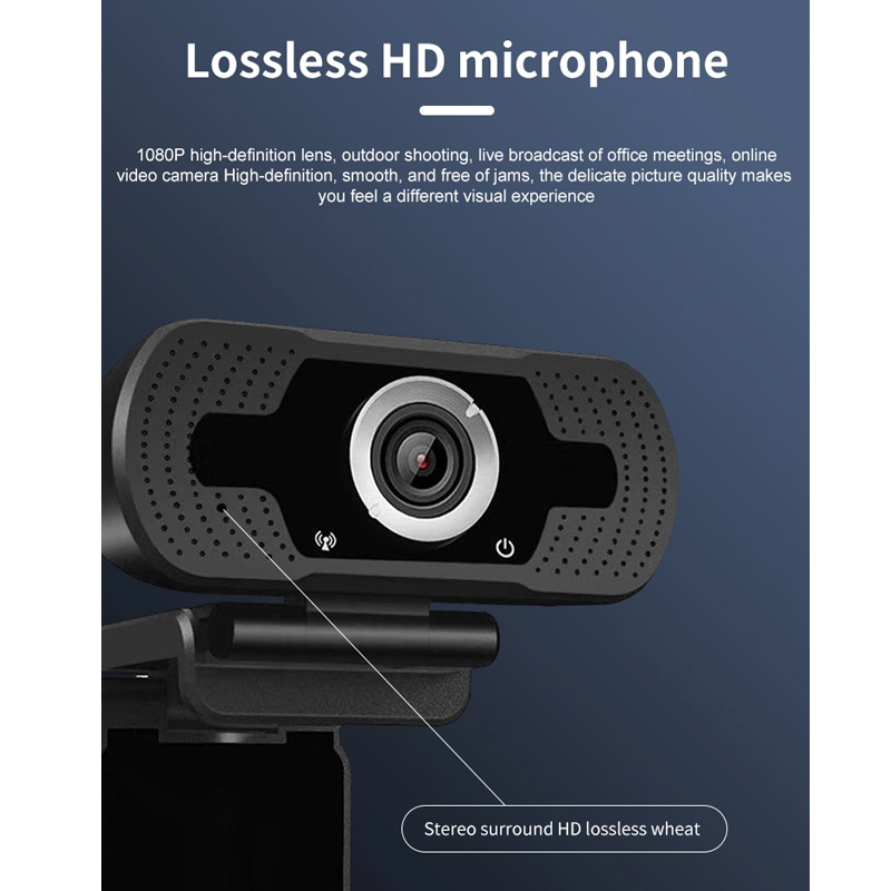 High Definition Rotatable HD Webcams Computer Web Cam 1080P Webcam With Mic Microphone For PC Laptop