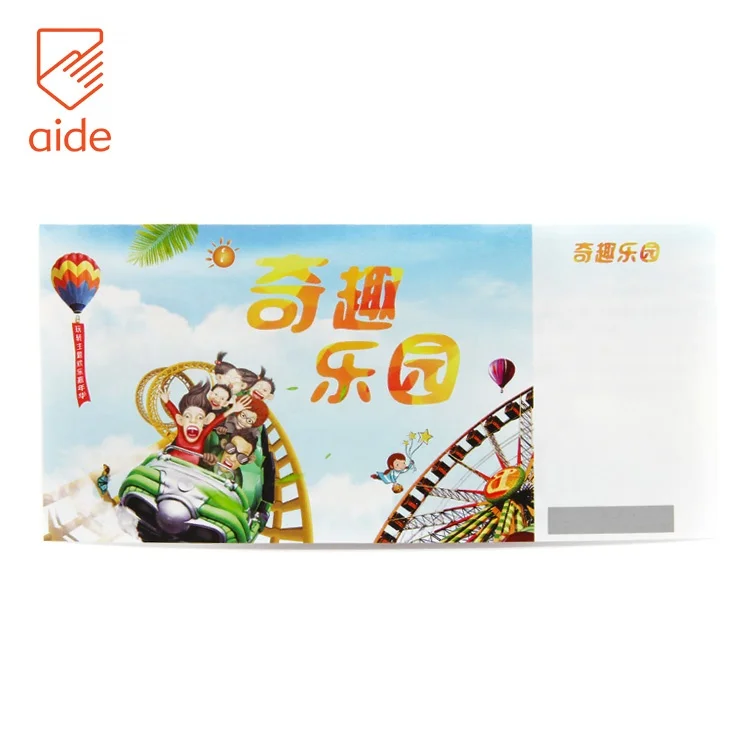 Заводская дешевая Персонализированная бумажная лотерея для концертных мероприятий, лотерейных лотерей