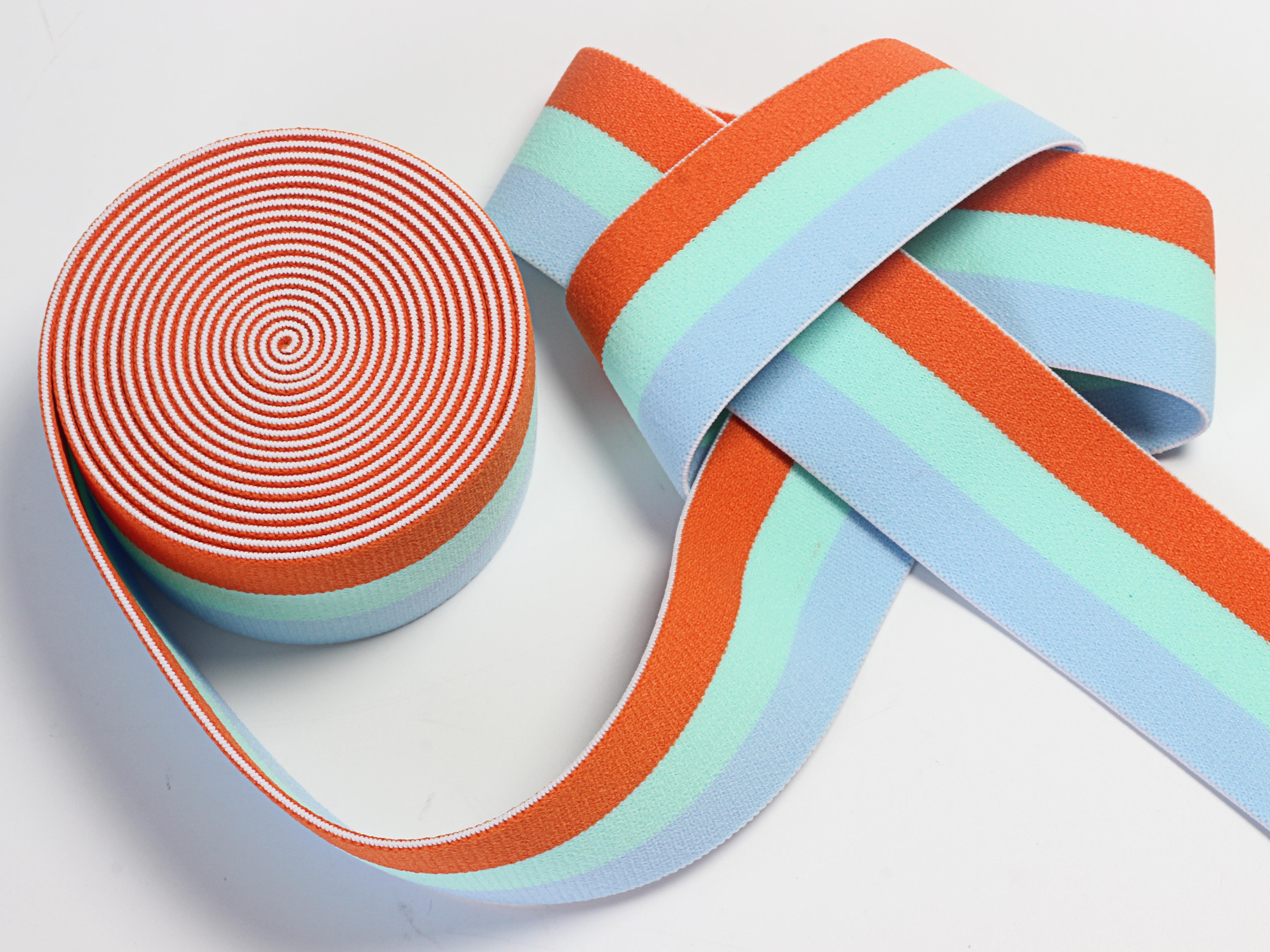 服装配件条纹弹力带衣服 - buy striped elastic band,elastic band