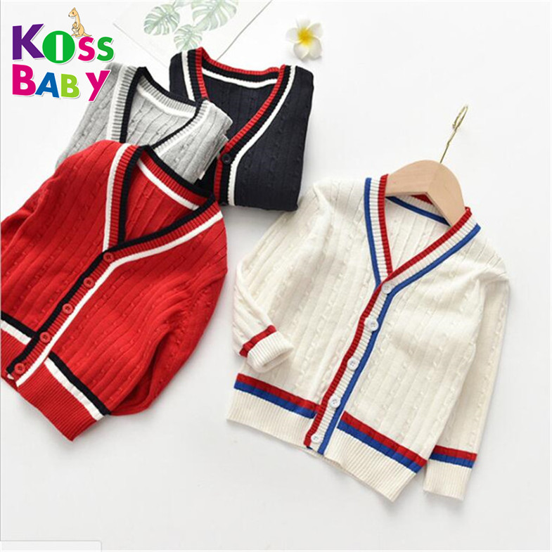 2020 бутик детская одежда для мальчиков Модный детский вязаный свитер вязаный кардиган