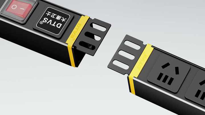 USA Stand Plug Rack Mount PDU Basic 110-250v 15A Outlets 8 Ways ...