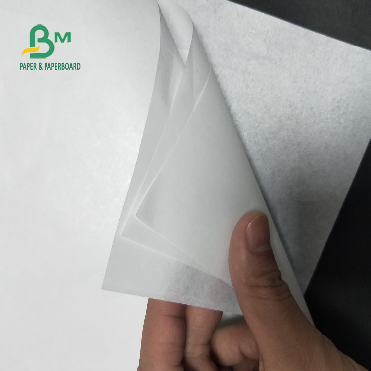 30gsm 40gsm MG Kraft Paper Single Light White Food Grade Greaseproof