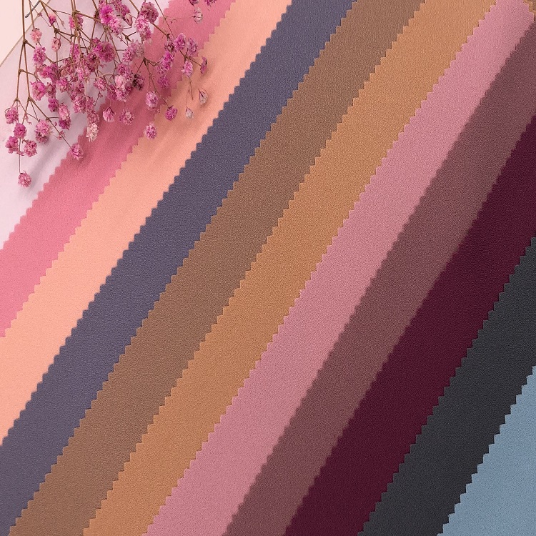 Креп из 100% полиэстера, Тканое мусульманское женское платье