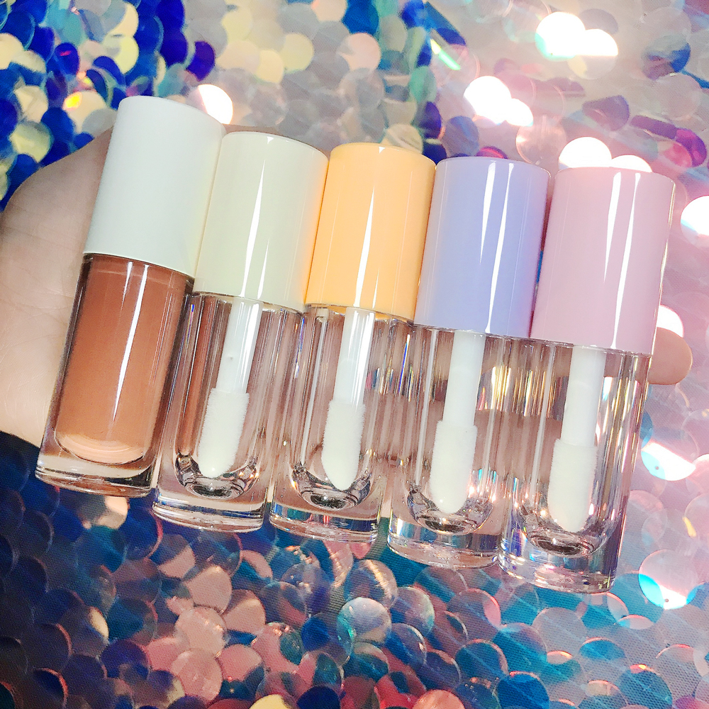 Низкий минимальный заказ, тюбики для блеска для губ с логотипом