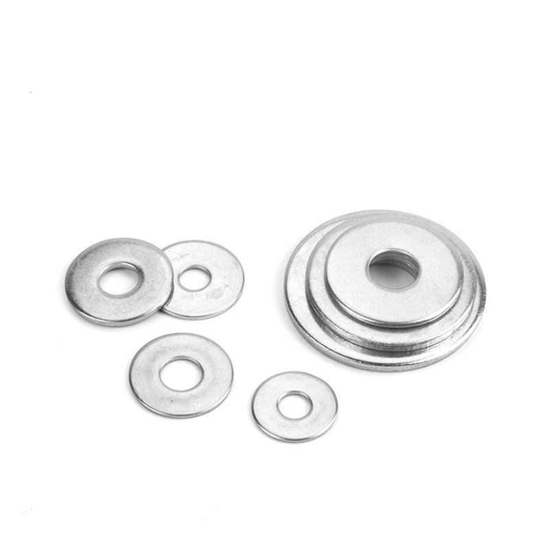 Steel Flat Washers SS304 SS316 A2 A4 Spring Lock Flat Washer DIN125 DIN6916 DIN9021 DIN127
