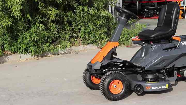 High Quality Zero Turn Electric Lawn Mower Robotic Rider, 96cm/38