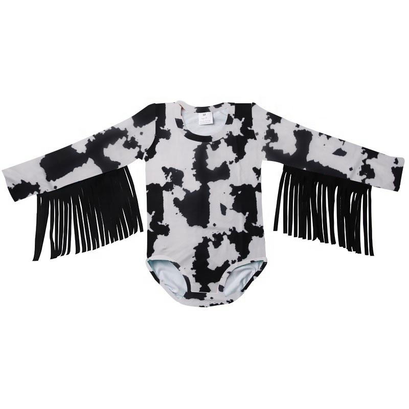 Лидер продаж, комбинезон с длинным рукавом и бахромой, комбинезон для мальчиков и девочек, Детский костюм