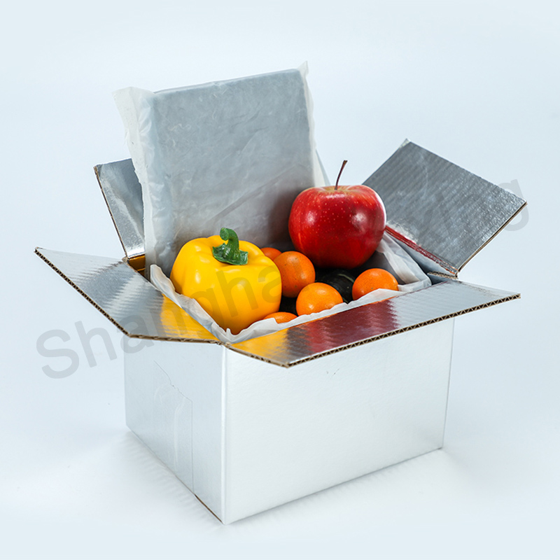 Изолированная доставка коробка лайнер алюминиевая фольга сумка-холодильник холодное хранение Доставка еды