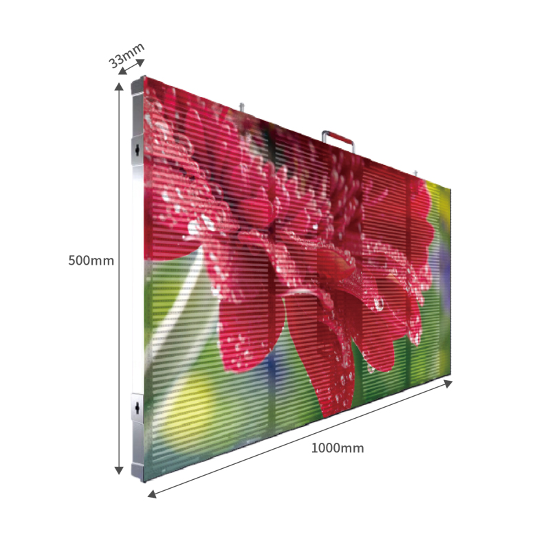 LED Video Transparent Display Panel | Slim HD Indoor/Outdoor Advertising Screen | P3.9 Module