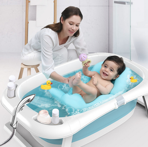 infant bath tub with thermometer