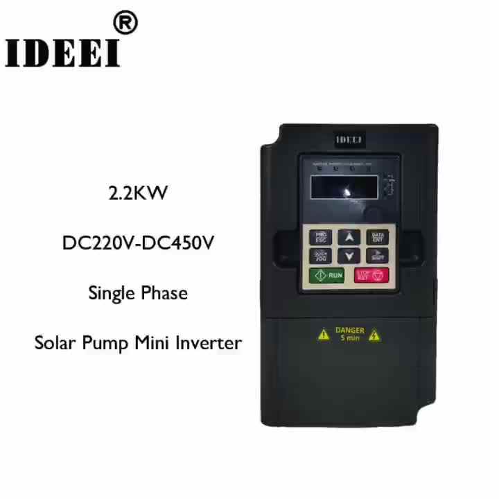 Mini Type Vfd Drive 220v Vfd Single Phase to 3 Phase Vfd Inverters ...