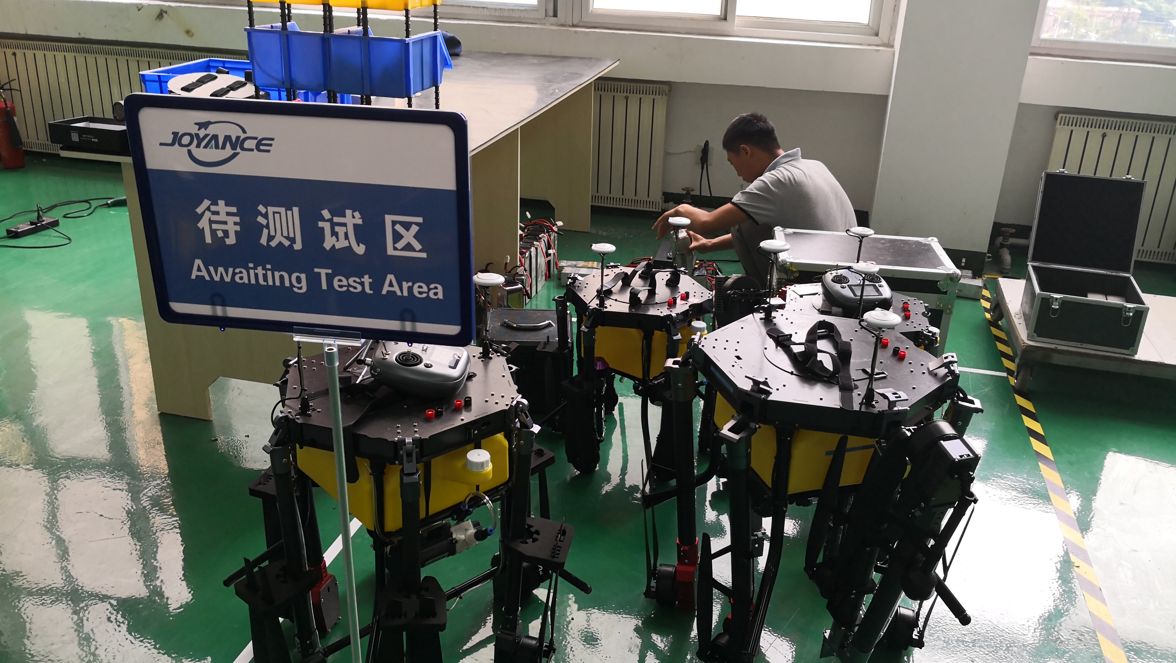 JOYANCE JT15L-606 15L Agricultural Drone, JQYANCE 4Wit @ Test Area Await