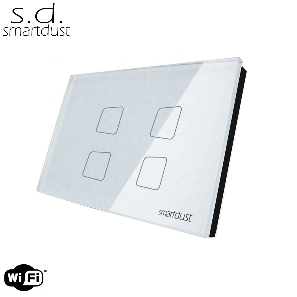 Smartdust Light Switch Australia Tuya Smart Wall Touch Wifi 4