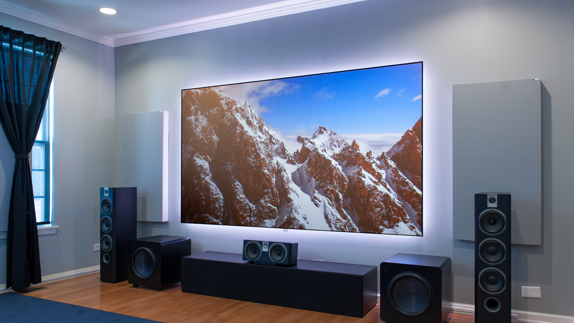 4k水晶激光帧投影屏幕投射背景拒绝投影alr屏幕 - buy laser