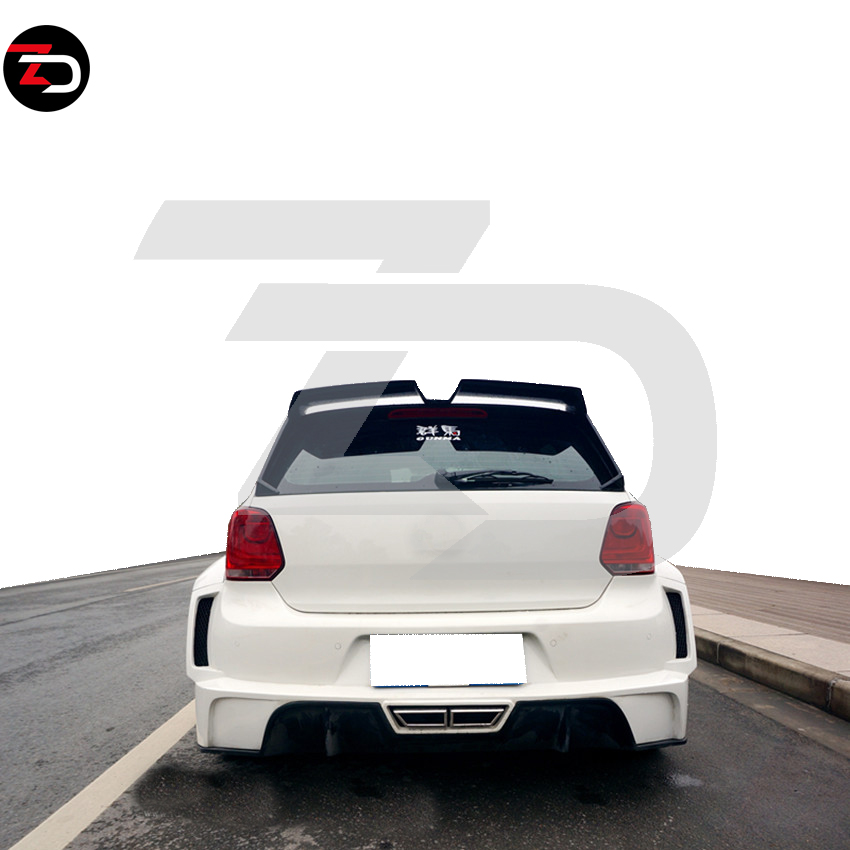 フロントバンパー付きワイドボディキットリアバンパーサイド