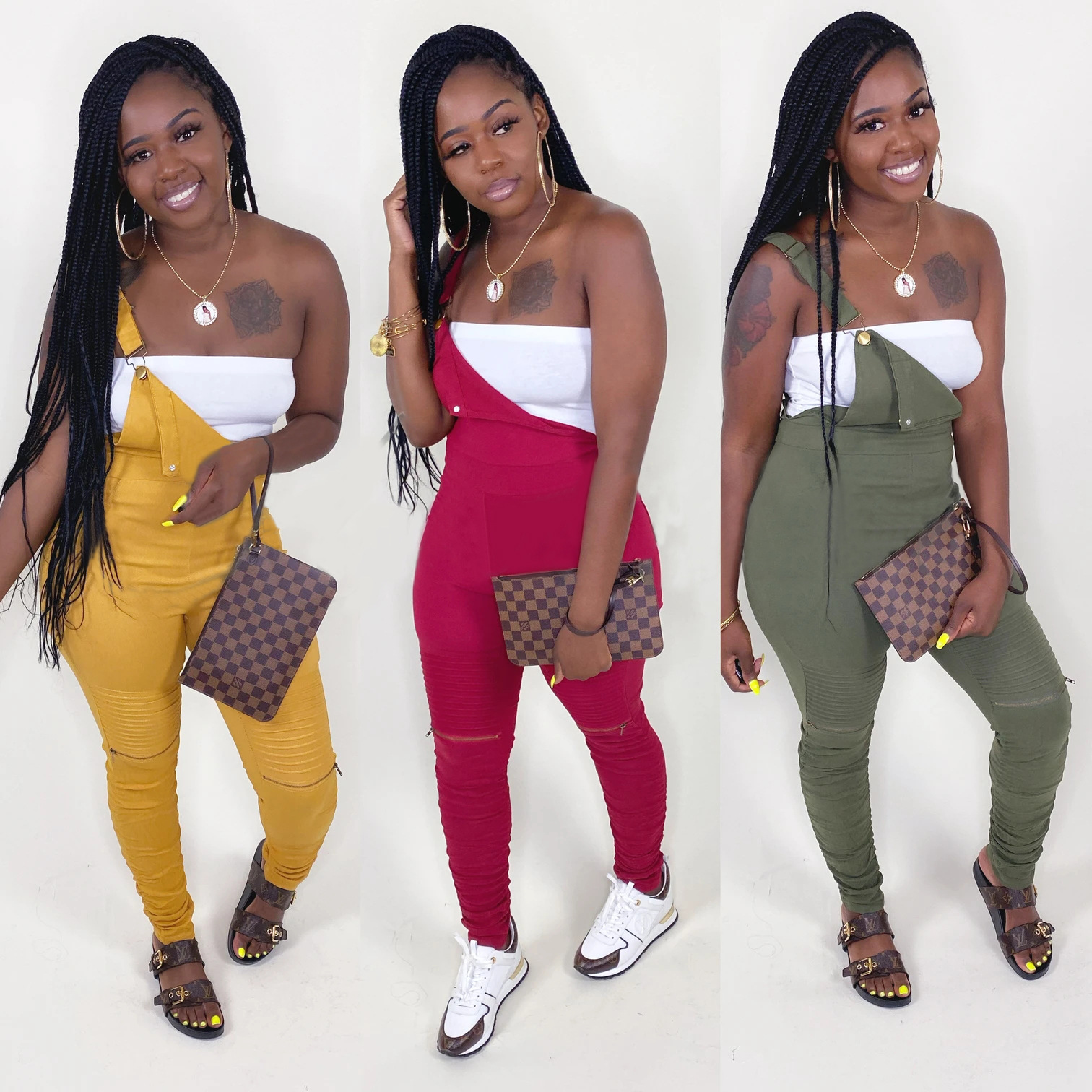 Женский облегающий джинсовый комбинезон, длинный спортивный комбинезон на бретелях, повседневные Комбинезоны с дырками, трико