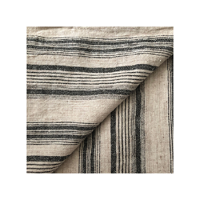 Японские льняные шелковые полосатые ткани OA35237